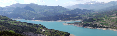 Lac de Serre Ponçon par Etienne Baudon Lac de Serre Ponçon par Etienne Baudon