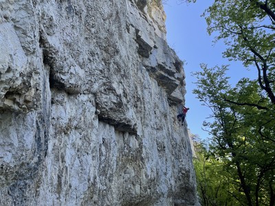 Jean-MI dans L1 de Olympic Wall