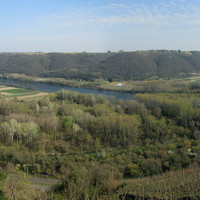 Le Rhône au défilé d'Ampuis par Etienne Baudon