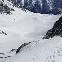 Col Berlon versant E combe de Vertsan