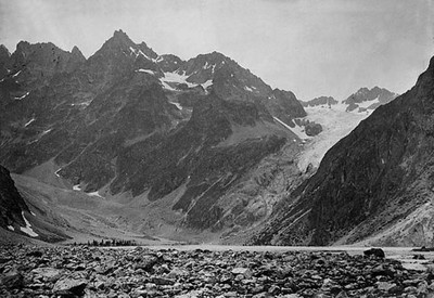 glacier blanc en 1895 glacier blanc en 1895