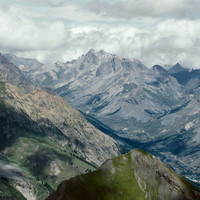 Grand Galibier, Aiguillette du Lauzet, vallée de la Guisane par YM