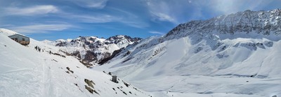 Refuge des Aiguilles d'Arves, Combe des Aiguilles et Crête d'Argentière Refuge des Aiguilles d'Arves, Combe des Aiguilles et Crête d'Argentière