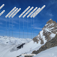Pointe Salvador, Pano NW: Col Lombard dominé par l'Aiguille Méridionale