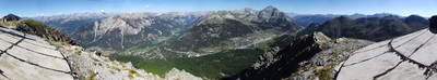 Vue du fort du Janus par Etienne Baudon