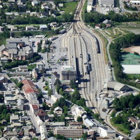 Gare de Briançon par Etienne Baudon