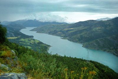 Serre Ponçon, vallée de l'Ubaye, par omα Serre Ponçon, vallée de l'Ubaye, par omα