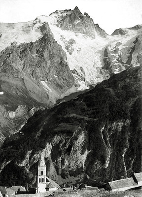 La Meije vue de la Grave en 1907