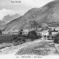 Névache - Ville Basse (CPA)
