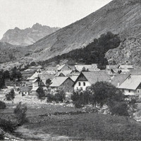 Névache en 1900 par le TCF