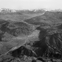 Emplacement du barrage de Serre-Ponçon par Werner Friedli