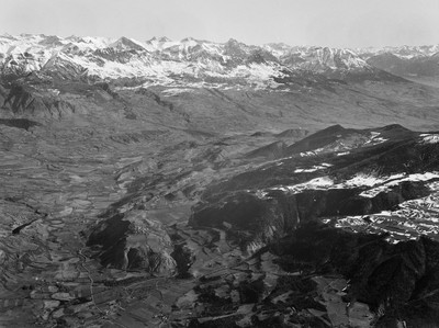 Avançon et massif des Ecrins S par Werner Friedli Avançon et massif des Ecrins S par Werner Friedli