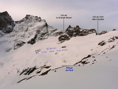 Glacier du Clot des Cavales Glacier du Clot des Cavales