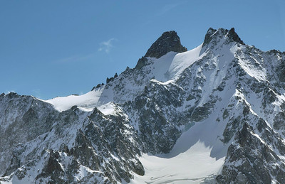 Montagne des Agneaux faces nord, vues du Col des Jumelles Sud