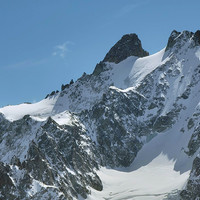 Montagne des Agneaux faces nord, vues du Col des Jumelles Sud