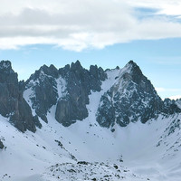 Pic de la Moulinière, versants NW