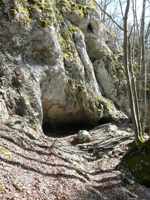 Une des "grottes" Une des "grottes"