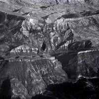 Vallée de l'Asse, Ravin du Couinier, Barre des Dourbes par  Werner Friedli 
