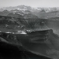 Mont Peney, Bauges, Mont Blanc par Werner Friedli
