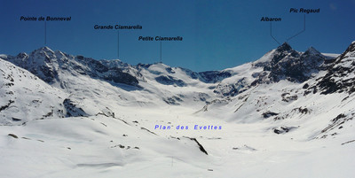 Plan des Evettes