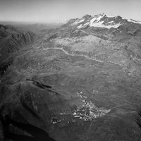L'Alpe d'Huez en 1957 par Werner Friedli
