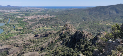 arête E vue des 3 croix arête E vue des 3 croix
