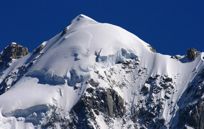 Le sommet de l'Aiguille Verte Le sommet de l'Aiguille Verte