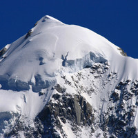 Le sommet de l'Aiguille Verte