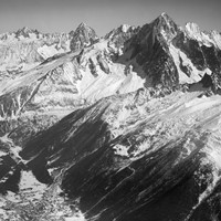 Aiguille Verte, Chamonix en 1949 par Werner Friedli