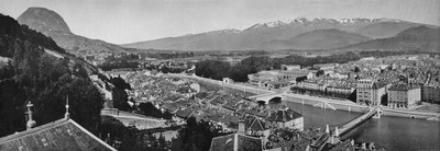 Mont Saint Eynard, Grenoble, Belledonne en 1900 par Neurdein