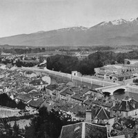 Mont Saint Eynard, Grenoble, Belledonne en 1900 par Neurdein
