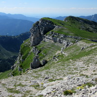 Nord de la Dent de Crolles, Charmant Som, La Grande Sure, Arête de Bérard, Grand Som, par Etienne Baudon