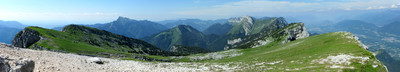 Dent de Crolles, Arête de Bérard, Grand Som, Bec de la Scia, Mont du Chat, La Cochette, Mont Outheran, Colleret, La Lentille etc, par Etienne Baudon