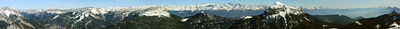 De Charman Som, Vue sur Belledonne par Etienne Baudon