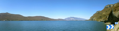 Lac du Bourget, Grand Colombier, Mont Laval, Belvédère de la Chambotte par Etienne Baudon