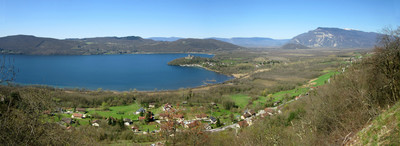 Lac du bourget, Grand Colombier, par Etienne Baudon