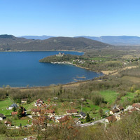 Lac du bourget, Grand Colombier, par Etienne Baudon