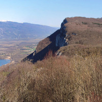 Lac du Bourget, Montagne de cessens, par Etienne Baudon