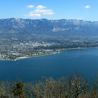Lac du Bourget, Mont Revard, par Etienne Baudon