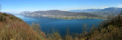 Lac du Bourget, Mont de Corsuet, par Etienne Baudon