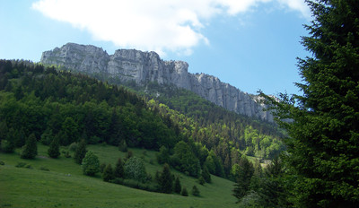 Mont Outheran vu des Déserts