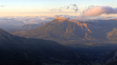 Céüse vu du Pic de Gleize