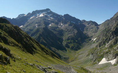 Cime du Gélas et Col de Fenestre Cime du Gélas et Col de Fenestre