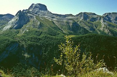 Pic de Ger vu de l'Aubisque par Ziegler