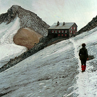 Britanniahütte SAC, en 1976 par Ziegler