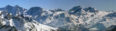 Strahlhorn, Rimpfischhorn, Allalinhorn, Alphubel Strahlhorn, Rimpfischhorn, Allalinhorn, Alphubel