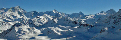 Mes "chères voisines" du Weisshorn à la Dt.Blanche vu du N.W. Mes "chères voisines" du Weisshorn à la Dt.Blanche vu du N.W.