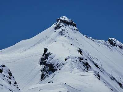Pointe et Col Basei, arrête Nord
