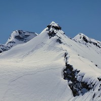 Pointe et Glacier Basei, arrête Nord