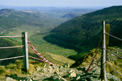 Vue du sommet du Puy Mary, vallée de l'Impradine, par Ziegler Vue du sommet du Puy Mary, vallée de l'Impradine, par Ziegler